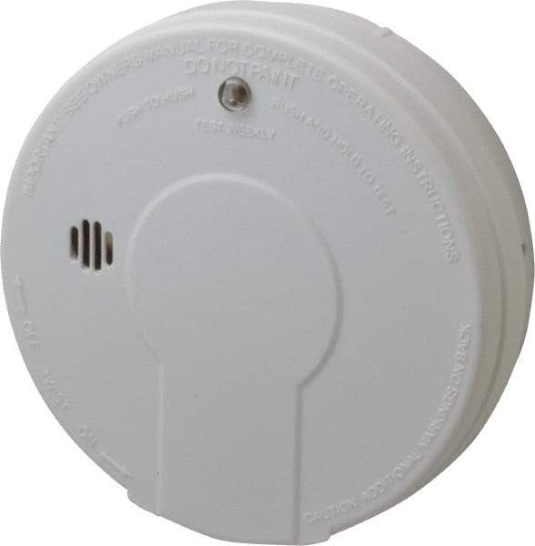 Kidde - 5 Inch Diameter, Smoke Alarm - 85 dB Decibel Rating, 9V Battery Included, Tamper Resistant - Top Tool & Supply