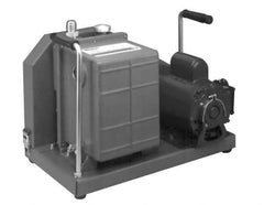 Welch Vacuum - 1/2 hp Rotary Vane Vaccum Pump - 115/230 Volts, 5.6 CFM, 20" Long x 12" Wide x 15" High - Top Tool & Supply