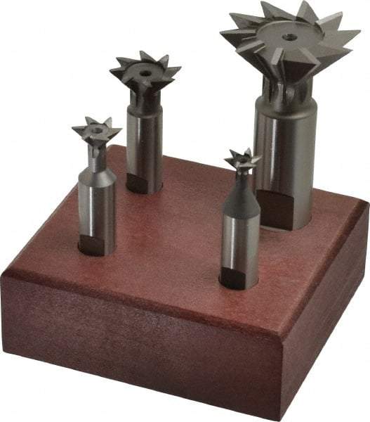 Value Collection - Dovetail Cutter Sets Included Angle: 45 Minimum Cutting Diameter (Inch): 3/8 - Top Tool & Supply