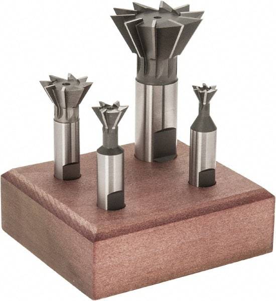 Value Collection - Dovetail Cutter Sets Included Angle: 60 Minimum Cutting Diameter (Inch): 3/8 - Top Tool & Supply