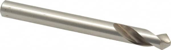 Interstate - 1/4" Body Diam, 90°, 2-1/2" OAL, High Speed Steel Spotting Drill - Top Tool & Supply