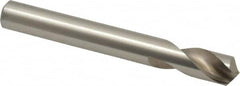 Interstate - 3/8" Body Diam, 120°, 3-1/8" OAL, High Speed Steel Spotting Drill - Top Tool & Supply