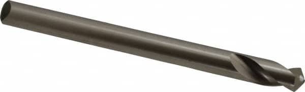 Interstate - 1/2" Body Diam, 120°, 6" OAL, High Speed Steel Spotting Drill - Top Tool & Supply