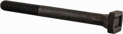 Value Collection - 3/8-16, 1-1/2" Thread Length, 3/8" Slot Width, Uncoated, Steel T Slot Bolt - 4" Length Under Head, Grade C-1045, 5, 11/16" Head Width x 3/16" Head Height - Top Tool & Supply