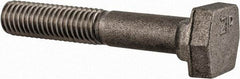 Value Collection - 1/2-13, 1-1/2" Thread Length, 1/2" Slot Width, Uncoated, Steel T Slot Bolt - 3" Length Under Head, Grade C-1045, 5, 7/8" Head Width x 9/32" Head Height - Top Tool & Supply