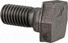 Value Collection - 5/8-11, 1" Thread Length, 5/8" Slot Width, Uncoated, Steel T Slot Bolt - 1-1/2" Length Under Head, Grade C-1045, 5, 1-3/32" Head Width x 11/32" Head Height - Top Tool & Supply