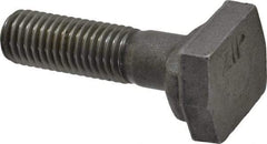 Value Collection - 5/8-11, 1-1/2" Thread Length, 5/8" Slot Width, Uncoated, Steel T Slot Bolt - 2-1/2" Length Under Head, Grade C-1045, 5, 1-3/32" Head Width x 11/32" Head Height - Top Tool & Supply