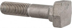 Value Collection - 3/4-10, 1-1/2" Thread Length, 3/4" Slot Width, Uncoated, Steel T Slot Bolt - 3-1/2" Length Under Head, Grade C-1045, 5, 1-1/4" Head Width x 7/16" Head Height - Top Tool & Supply