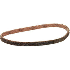 Dynabrade - 1/2" Wide x 24" OAL, 150 Grit, Aluminum Oxide Abrasive Belt - Aluminum Oxide, Very Fine, Nonwoven, Series SC-BS - Top Tool & Supply