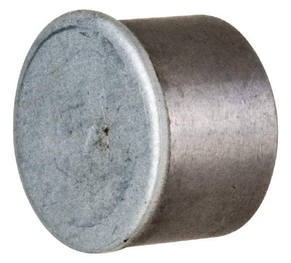 Mag-Mate - 10-32 Thread, 3/4" Diam, 1/2" High, 22 Lb Average Pull Force, Neodymium Rare Earth Pot Magnet - 0.15" Deep Tapped Hole, Steel Pot, Uninsulated - Top Tool & Supply