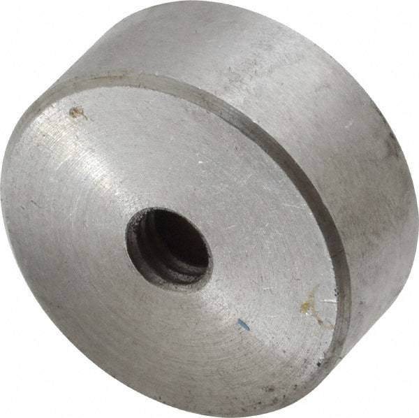 Mag-Mate - 5/16-18 Thread, 1-1/4" Diam, 1/2" High, 68 Lb Average Pull Force, Neodymium Rare Earth Pot Magnet - 0.15" Deep Tapped Hole, Steel Pot, Uninsulated - Top Tool & Supply