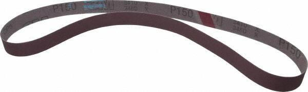 3M - 1" Wide x 42" OAL, 150 Grit, Aluminum Oxide Abrasive Belt - Aluminum Oxide, Very Fine, Coated, X Weighted Cloth Backing, Series 241D - Top Tool & Supply