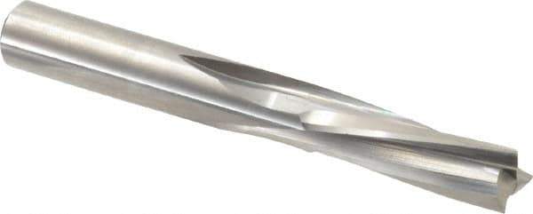 Onsrud - 3/8" Cutting Diam x 1-1/8" Length of Cut, 3 Flute, Downcut Spiral Router Bit - Uncoated, Right Hand Cut, Solid Carbide, 3" OAL x 3/8" Shank Diam, Three Edge, 10° Helix Angle - Top Tool & Supply