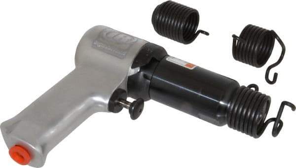 Ingersoll-Rand - 3,000 BPM, 2.3 Inch Long Stroke, Pneumatic Riveting Hammer - 15 CFM Air Consumption, 1/4 NPT Inlet - Top Tool & Supply