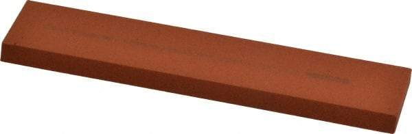 Norton - 5" Long x 1" Wide x 3/16" Thick, Aluminum Oxide Sharpening Stone - Rectangle, Fine Grade - Top Tool & Supply