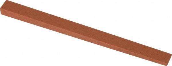 Norton - 4" Long x 5/16" Wide x 5/16" Thick, Aluminum Oxide Sharpening Stone - Taper, Fine Grade - Top Tool & Supply