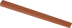 Norton - 4" Long x 5/16" Wide x 5/16" Thick, Aluminum Oxide Sharpening Stone - Taper, Fine Grade - Top Tool & Supply