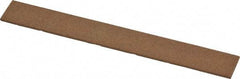 Norton - 4" Long x 1/2" Wide x 1/16" Thick, Aluminum Oxide Sharpening Stone - Taper, Medium Grade - Top Tool & Supply