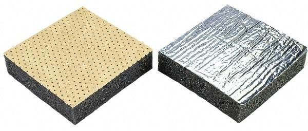 American Acoustical Products - 54" Long x 40" Wide, Polyurethane Foam Sheet - ASTM Specification, Gray - Top Tool & Supply