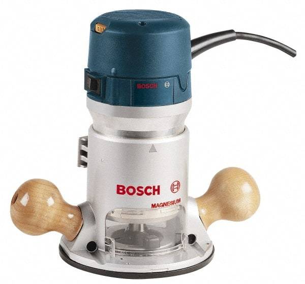 Bosch - Electric Routers Collet Size (Inch): 1/4; 3/8; 1/2 Collet Size (mm): 6.35 - Top Tool & Supply