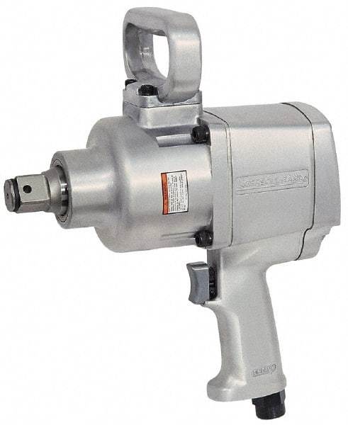 Ingersoll-Rand - 1" Drive, 5,000 RPM, 1,475 Ft/Lb Torque Impact Wrench - Pistol Grip Handle, 830 IPM, 34 CFM, 1/2" NPTF Inlet - Top Tool & Supply