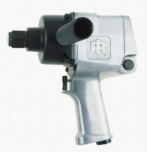 Ingersoll-Rand - 1" Drive, 6,000 RPM, 1,250 Ft/Lb Torque Impact Wrench/Ratchet - Pistol Grip Handle, 1,025 IPM, 10 CFM, 3/8" NPT Inlet - Top Tool & Supply