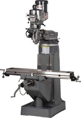 Bridgeport - 42" X-Axis Travel, 9" Z-Axis Travel, DRO System - Calculator Function - Top Tool & Supply