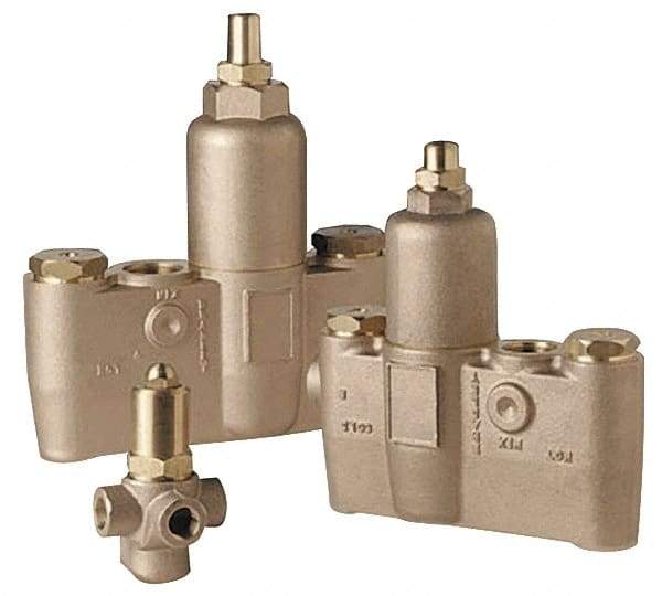 Bradley - Brass Water Mixing Valve & Unit - 26 GPM at 30 psi Flow Rate - Top Tool & Supply