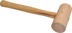 Garland - 1-1/4 Lb Head Wooden Mallet - 13-1/2" Long Wood Handle - Top Tool & Supply