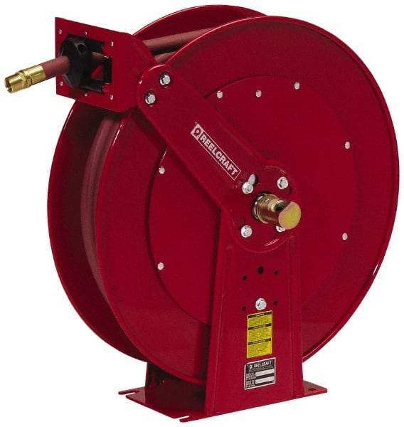 Reelcraft - 75' Spring Retractable Hose Reel - 300 psi, Hose Included - Top Tool & Supply