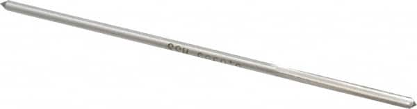 Interstate - 0.0985" High Speed Steel Chucking Reamer - Top Tool & Supply