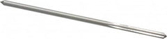 Interstate - 0.1245" High Speed Steel 4 Flute Chucking Reamer - Top Tool & Supply