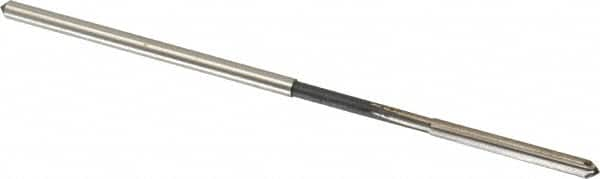 Interstate - 0.1295" High Speed Steel 6 Flute Chucking Reamer - Top Tool & Supply