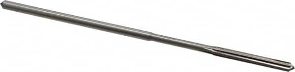 Interstate - 0.1305" High Speed Steel 6 Flute Chucking Reamer - Top Tool & Supply