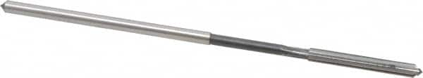 Interstate - 0.134" High Speed Steel 6 Flute Chucking Reamer - Top Tool & Supply