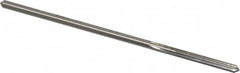 Interstate - 0.158" High Speed Steel 6 Flute Chucking Reamer - Top Tool & Supply