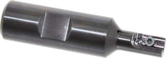 Carmex - 0.54" Cut Diam, 0.77" Max Depth of Cut, 3/4" Shank Diam, Indexable Thread Mill - Insert Style I/E, 14mm Insert Size, 1 Insert, Toolholder Style SR, 2.98" OAL - Top Tool & Supply