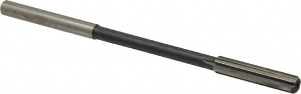 Interstate - 0.318" High Speed Steel 6 Flute Chucking Reamer - Top Tool & Supply