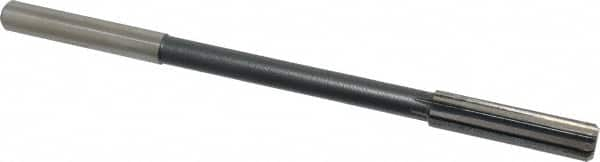 Interstate - 0.44" High Speed Steel 8 Flute Chucking Reamer - Top Tool & Supply