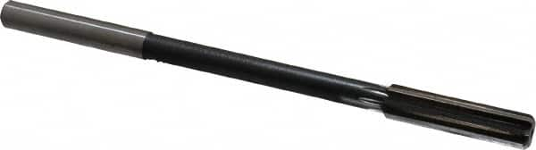 Interstate - 0.441" High Speed Steel 8 Flute Chucking Reamer - Top Tool & Supply