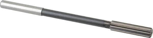 Interstate - 0.442" High Speed Steel 8 Flute Chucking Reamer - Top Tool & Supply