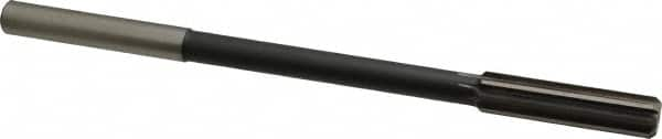 Interstate - 0.445" High Speed Steel 8 Flute Chucking Reamer - Top Tool & Supply