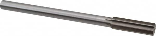 Interstate - 0.702" High Speed Steel 8 Flute Chucking Reamer - Top Tool & Supply