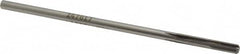 Made in USA - 0.1855" Carbide-Tipped 4 Flute Dowel Pin Chucking Reamer - Top Tool & Supply