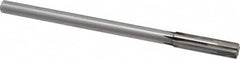 Made in USA - 0.4995" Carbide-Tipped 6 Flute Dowel Pin Chucking Reamer - Top Tool & Supply