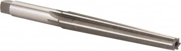 Interstate - 5/16" Small End, 29/64" Large End, 13/32" Shank, 3-3/8" Flute, Brown and Sharpe Taper Reamer #3 - Top Tool & Supply