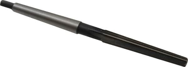 Interstate - 0.2503" Small End, 0.3674" Large End, 5/16" Tapered Shank, 2-1/4" Flute, 0MT Morse Taper Reamer - Top Tool & Supply