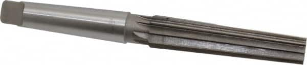 Interstate - 0.7748" Small End, 0.9881" Large End, 7/8" Tapered Shank, 4-1/4" Flute, 3MT Morse Taper Reamer - Top Tool & Supply