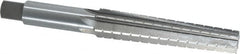 Interstate - 0.5696" Small End, 0.7444" Large End, 5/8" Straight Shank, 3-1/2" Flute, 2MT Morse Taper Reamer - Top Tool & Supply