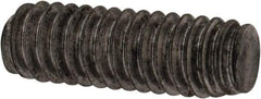 Value Collection - #8-32 1/2" OAL Fully Threaded Stud - Carbon Steel, Plain Finish - Top Tool & Supply